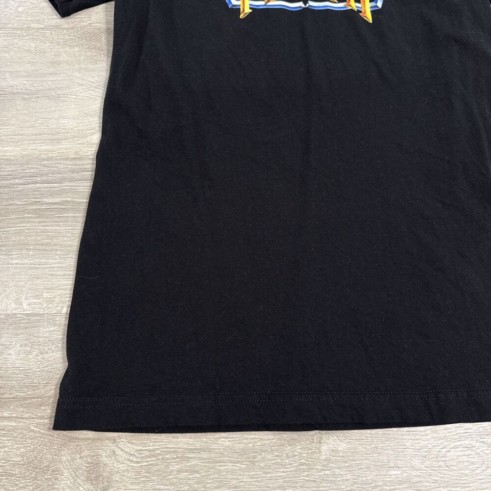 Night Flight Shirt Retro Logo Black Short Sleeve Tee Men’s Medium - Picture 5 of 7
